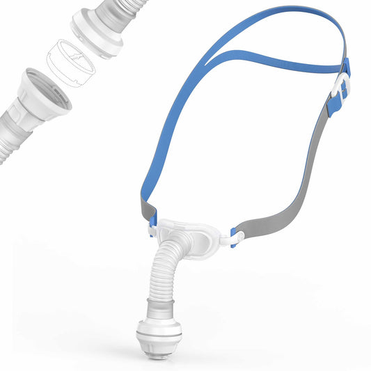 Medihealer P10 connector for AirMini with quick-release design for easy cleaning.