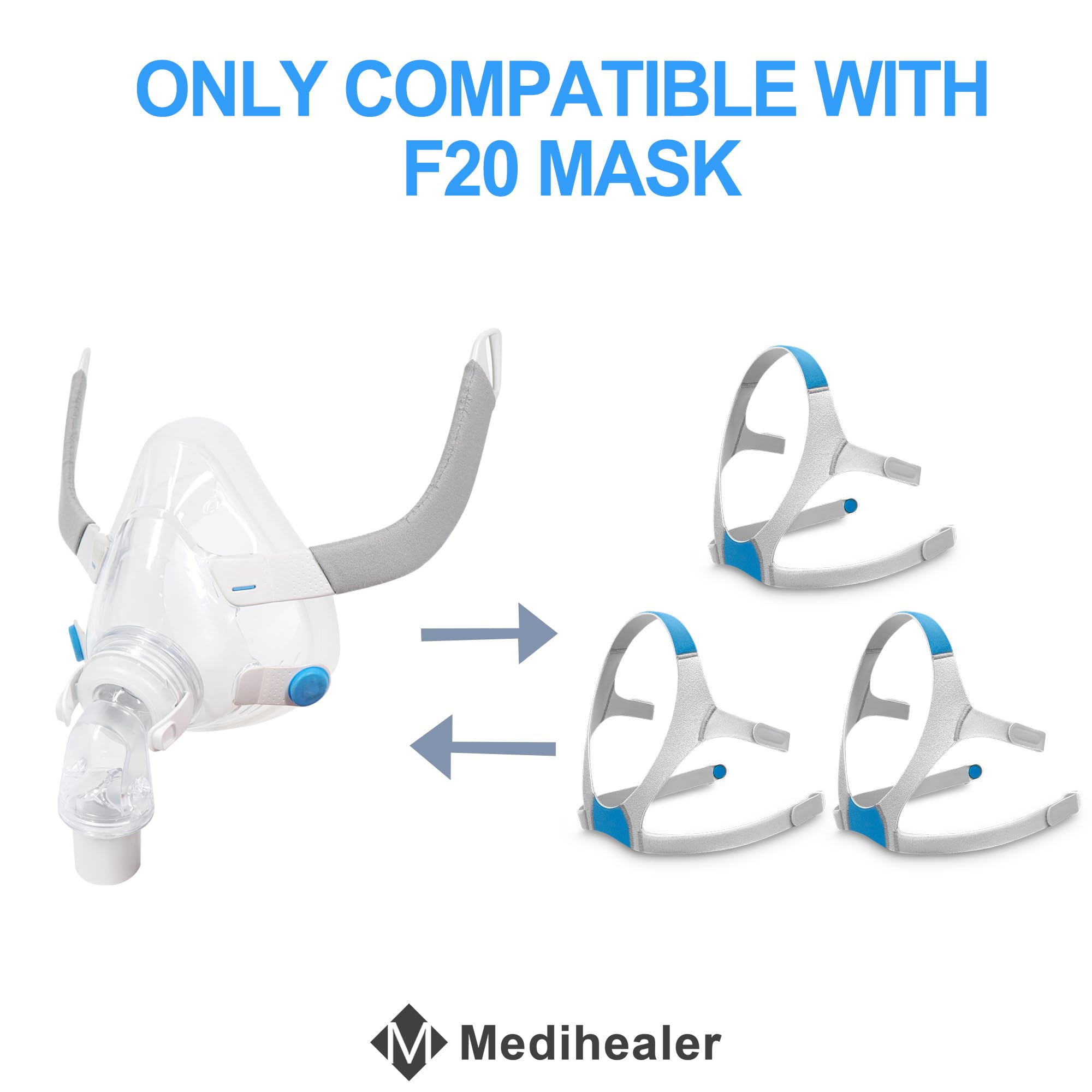 Medihealer quick-snap magnetic clips—no tools, easy removal in dark.