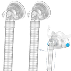 Medihealer QuietAir elbow tube for AirFit F40 promotes smooth rotation and secure fit