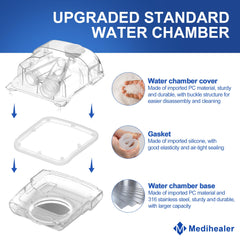 Medihealer water chamber with large capacity for extended use in S11