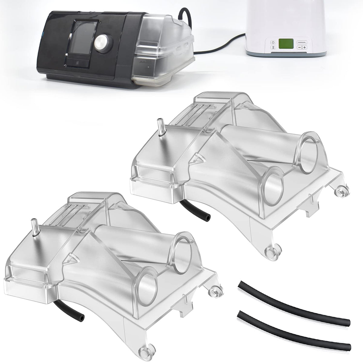 Medihealer tubing adapter for AirSense 10 series with secure connection