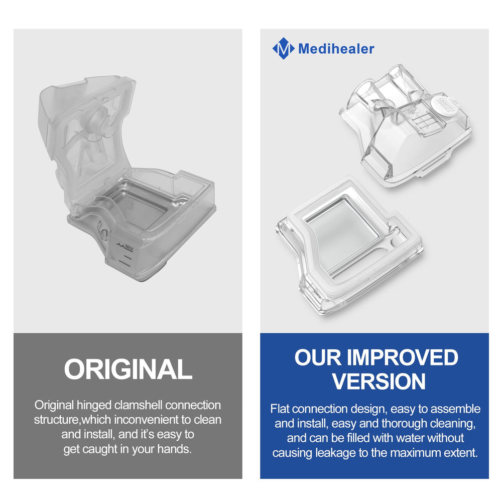 Medihealer water chamber requires distilled water for safe operation