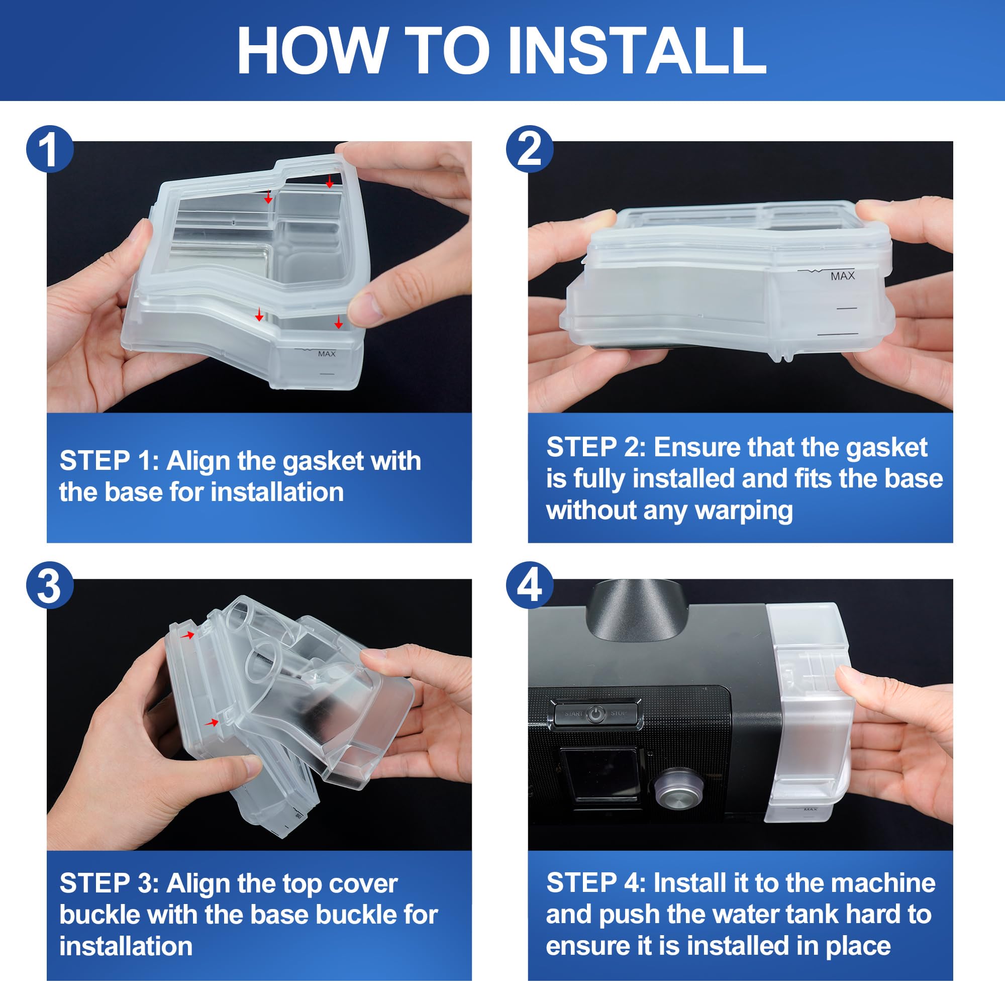 Medihealer water chamber not compatible with AirSense 11