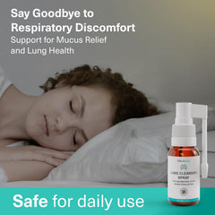 MediLisk Lung Cleansing Spray used in morning routine supports clear breathing.