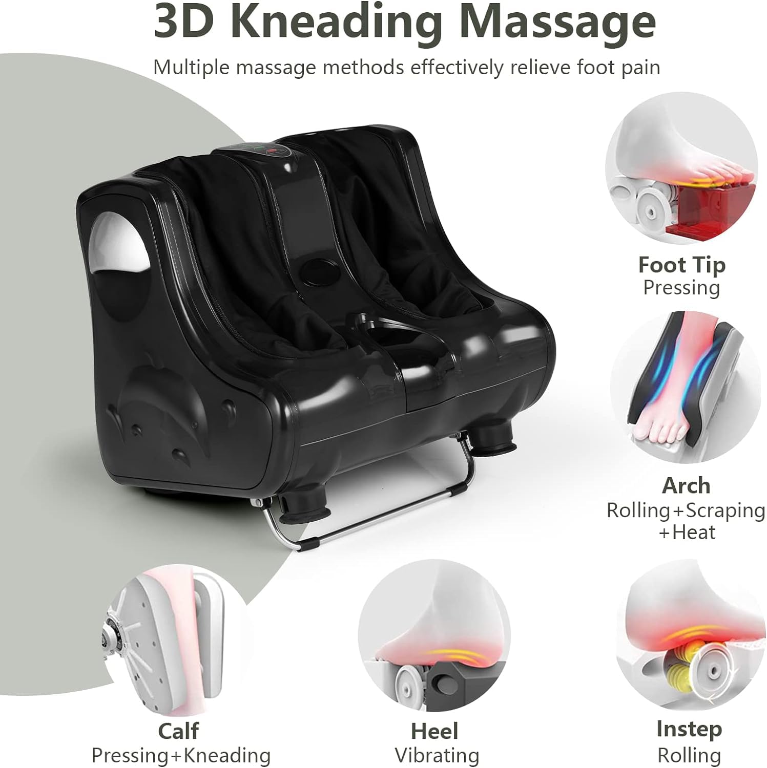 MEDIMALL zippered foot sleeves removable for easy daily cleaning