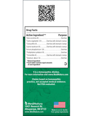 MediNatura BHI dissolvable tablets close-up for easy, fast relief.