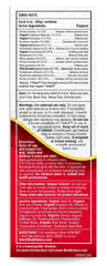 MediNatura T-Relief Arnica Cream tube back detailing ingredients and directions.