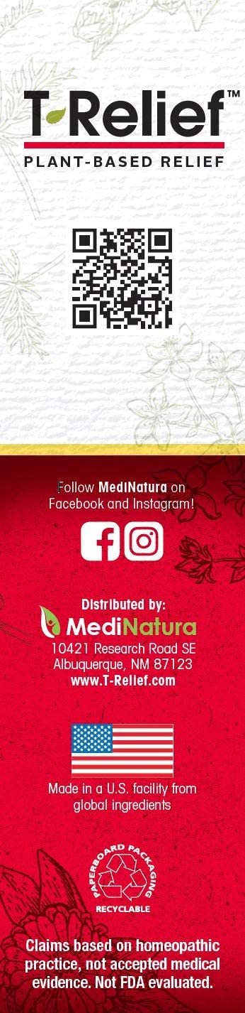 MediNatura T-Relief Arnica Cream two-pack packaging option.