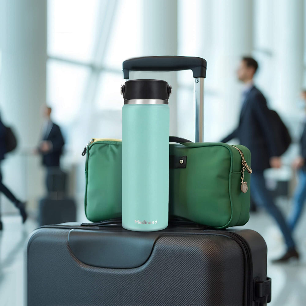 Medineed stainless steel build offers durable travel protection
