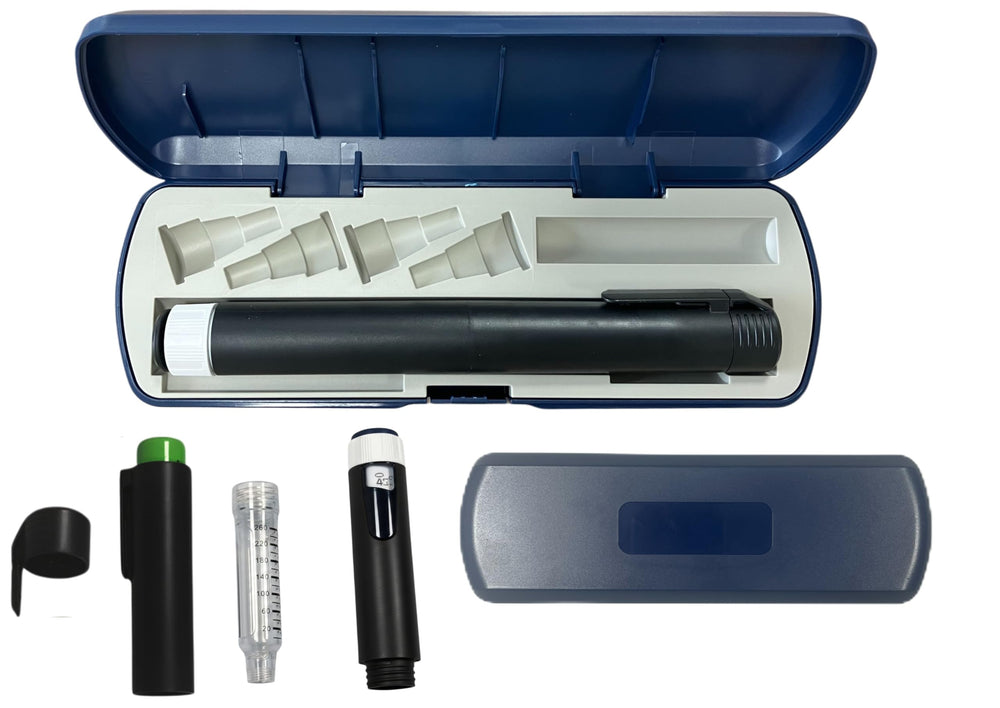MediNorsk pen injector with protection case for safe storage