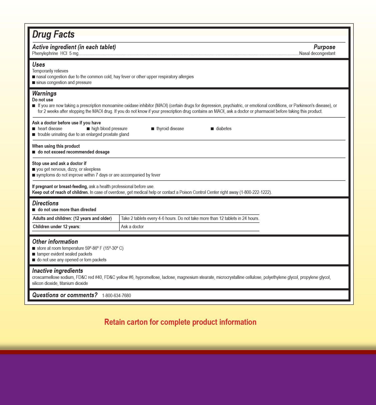 Medique 20513 packet close-up highlighting two-tablet packets for easy dosing