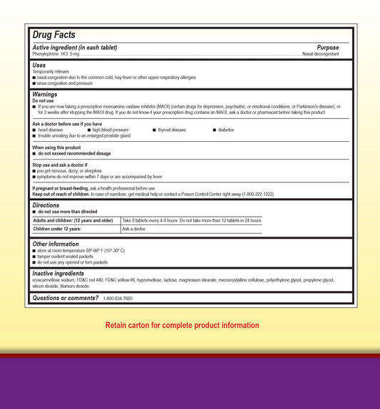 Medique 20513 packet close-up highlighting two-tablet packets for easy dosing