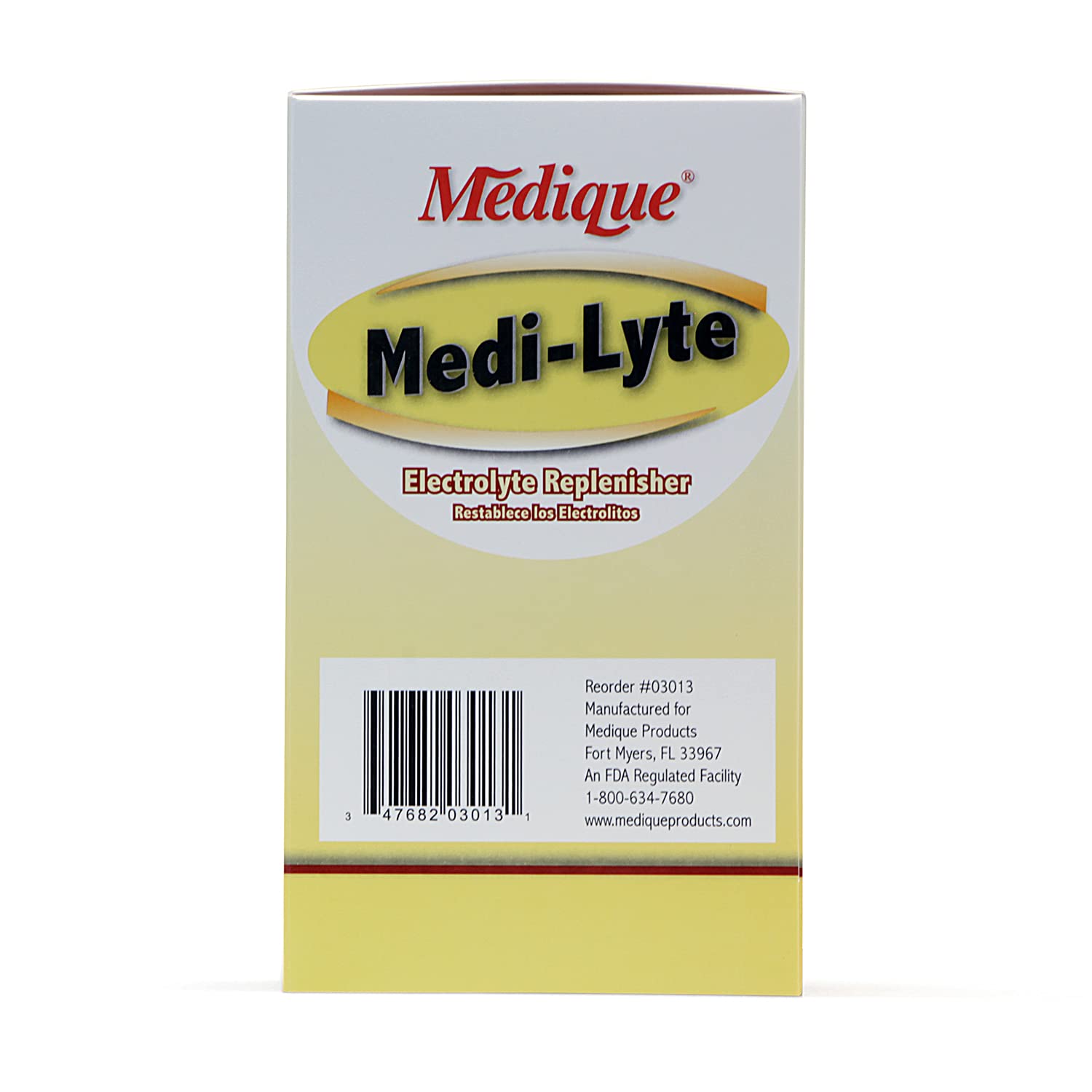 Medique Medi-Lyte dispenser box ready for first aid kits.