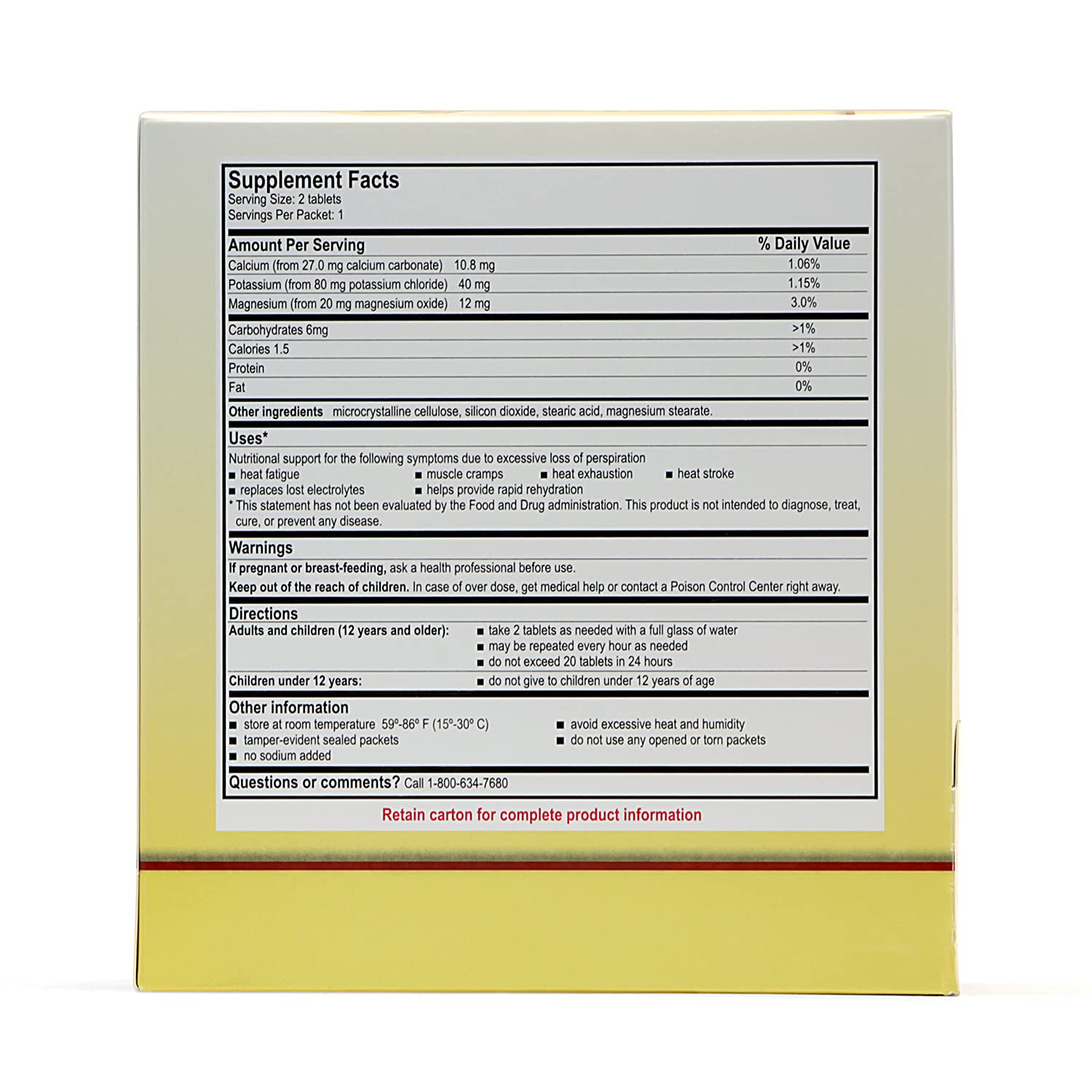 Medique Medi-Lyte no-sodium no-sugar formula fits dietary needs.