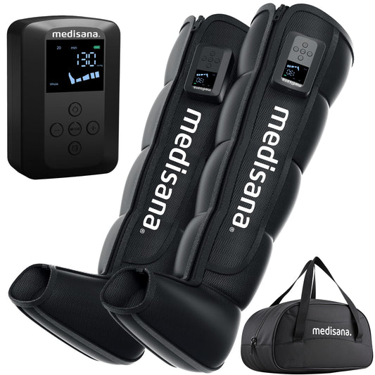 Medisana leg massager targets the foot with five-zone compression for circulation support