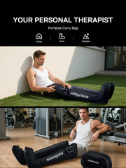 Medisana carry bag makes travel with the leg massager easy