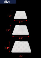 Mediss thermoplastic nasal splints size L for larger nose support.