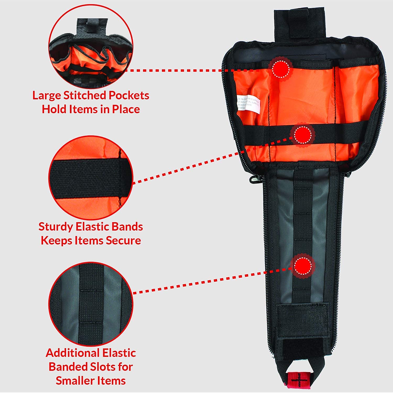 MediTac MOLLE pouch attached to gear for fast access