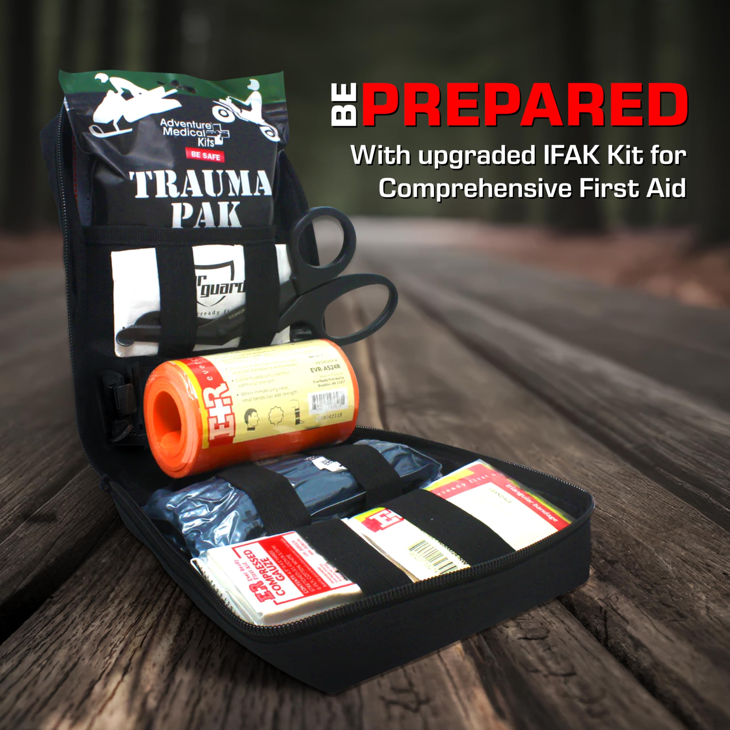 Vent chest seal twin pack from MediTac Premium IFAK for chest injuries.