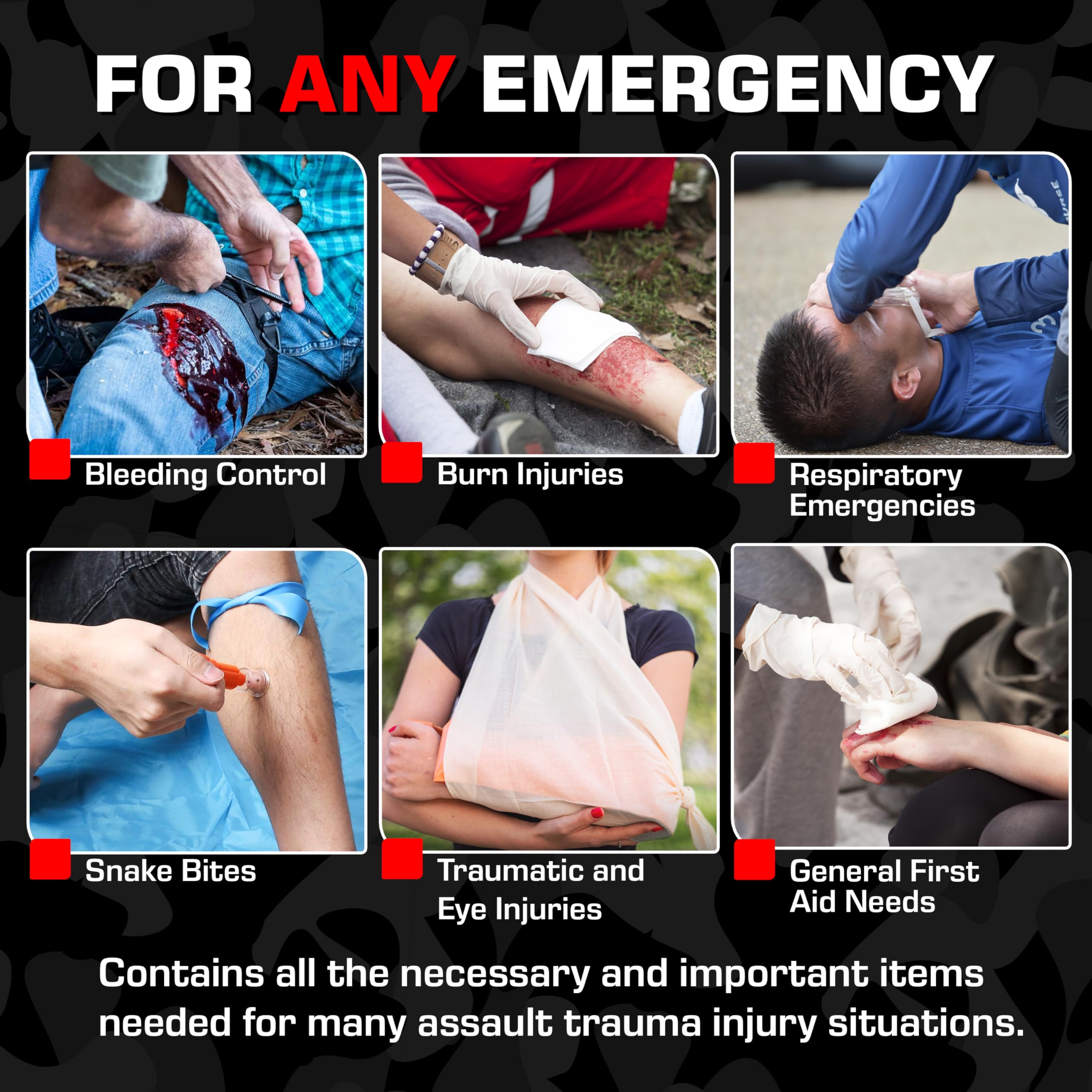 MediTac quick clotting gauze for fast wound packing and containment
