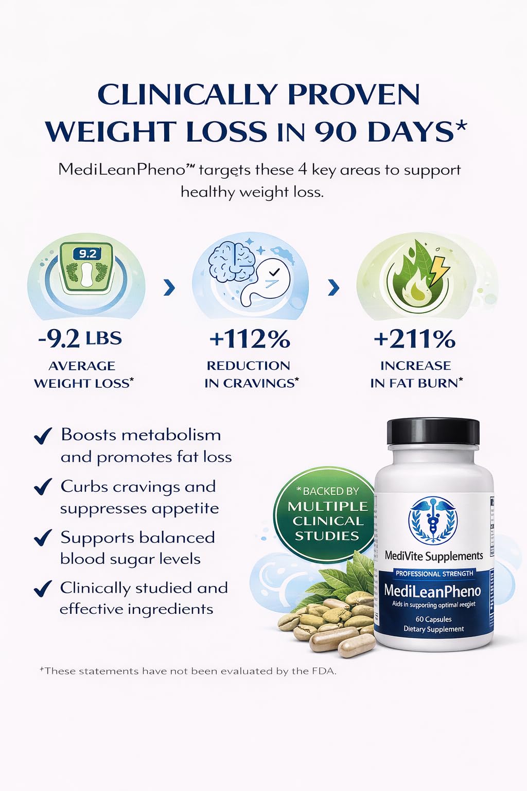 MediVite MediLeanPheno gym-ready lifestyle setting
