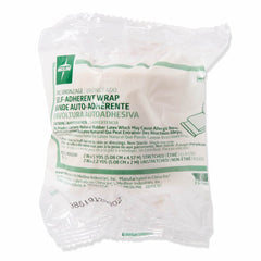 Medline cohesive bandage secures gauze or dressings during splinting with breathable comfort.