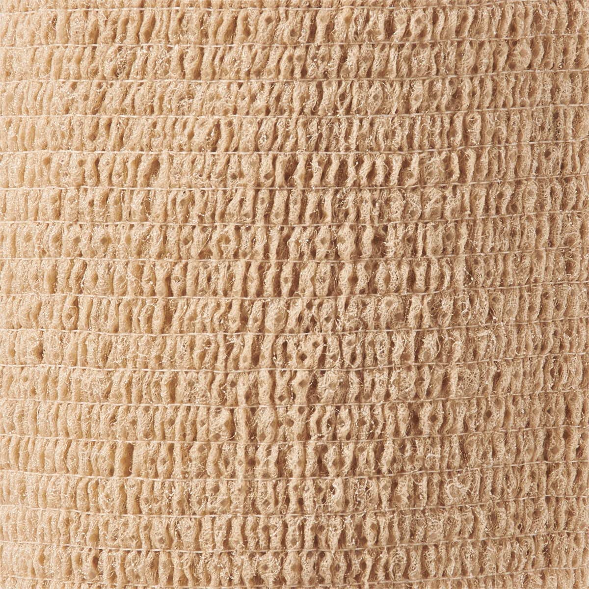Medline cohesive wrap sticks to itself, not to skin or hair, for comfortable dressings.