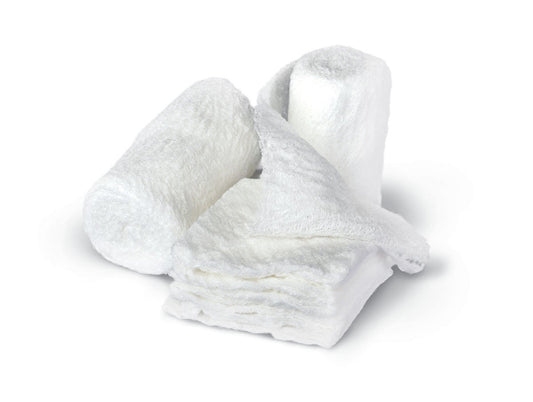 Medline Bulkee II cotton gauze absorption: efficient fluid management for wounds.
