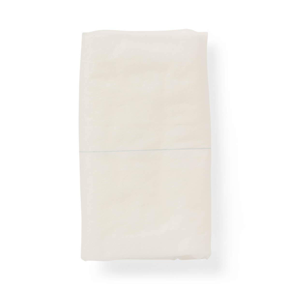 Medline Essentials abdominal pad with sealed edges to help reduce contamination risk during wound care