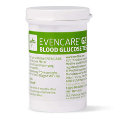 Forearm testing with the Medline EvenCare G2 strip for comfortable sampling.