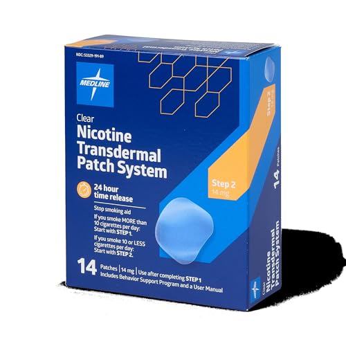 Medline Step 2 14 mg patch applied to arm for daily use and discreet wear