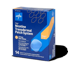 Medline Step 2 14 mg patch applied to arm for daily use and discreet wear