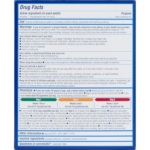 Medline Step 3 nicotine patch USA-made label signals quality.