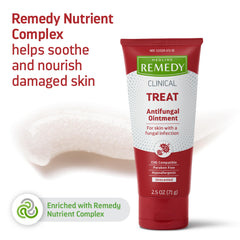 Medline Remedy Phytoplex antifungal ointment 2.5 oz case-pack-12, ready for multi-user households