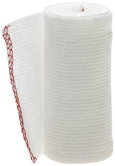 Medline Swift-Wrap elastic bandage with self-closure provides quick, secure support during activity.