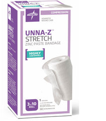 Medline Unna-Z Stretch bandage roll offering conformable mild compression