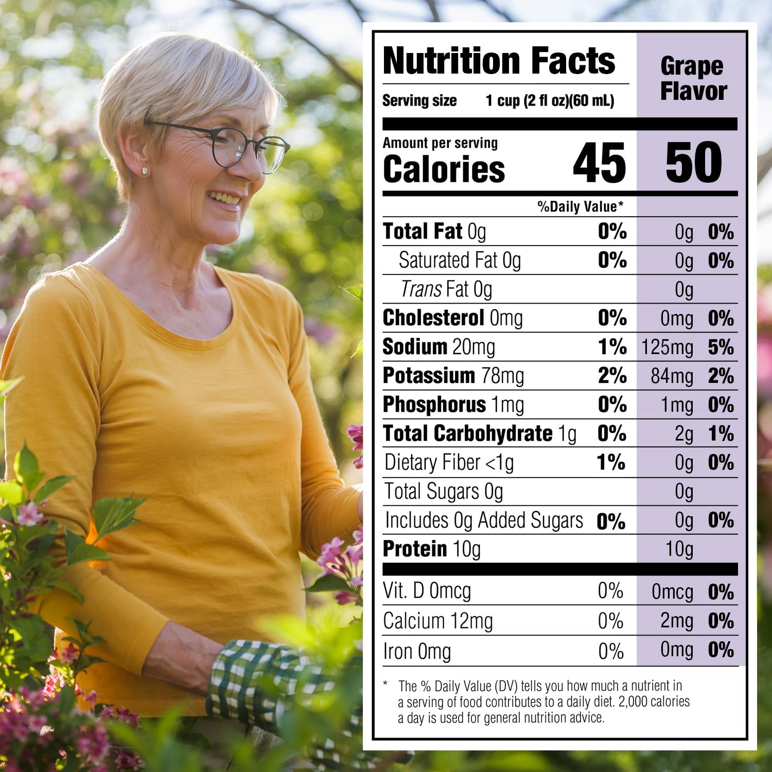 Medtrition Expedite Gelatein Cup 2 oz serving with grape flavor for easy daily collagen intake