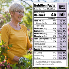 Medtrition Expedite Gelatein Cup 2 oz serving with grape flavor for easy daily collagen intake