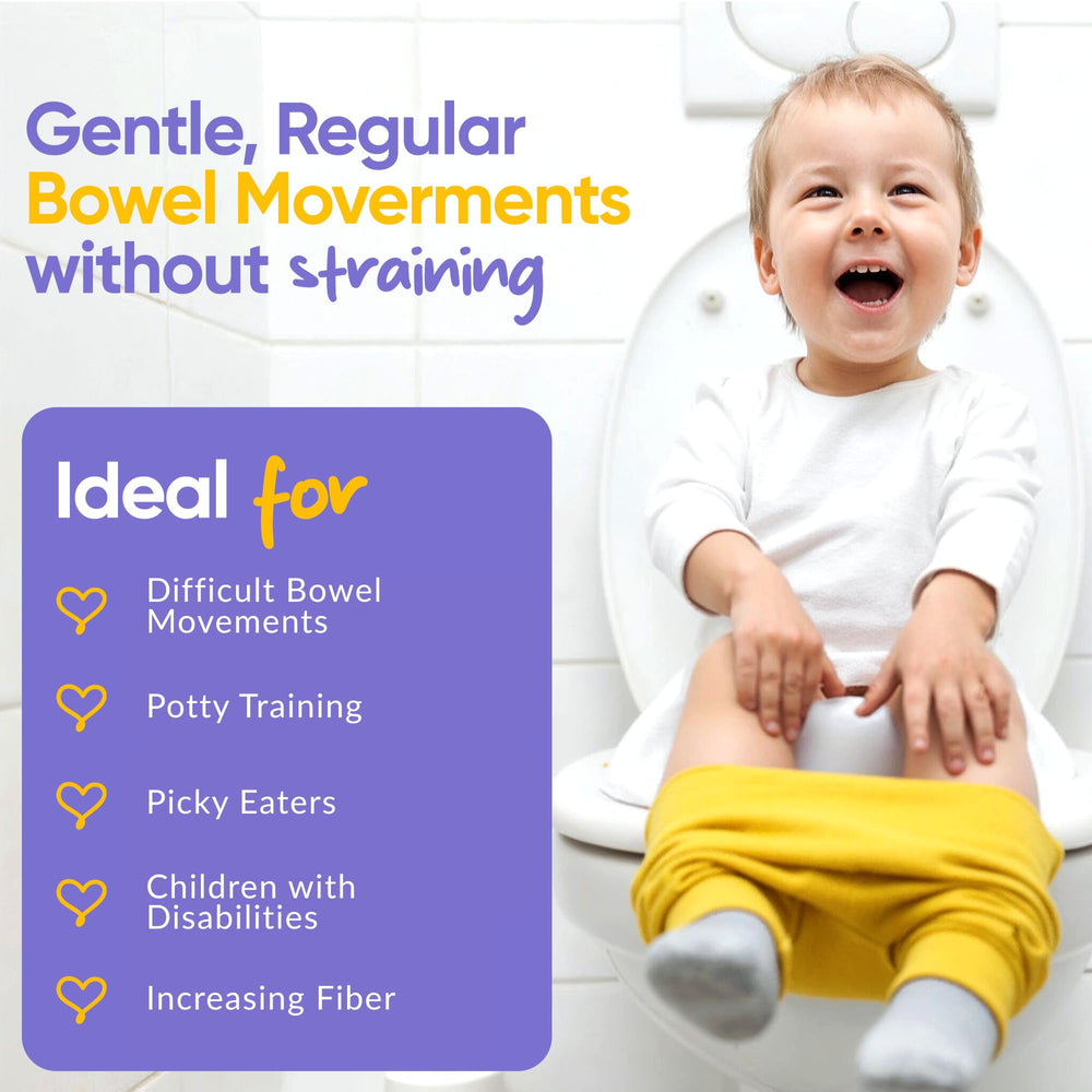 Medtrition HyFiber Kids kid enjoys taking their fiber, approachable for kids.