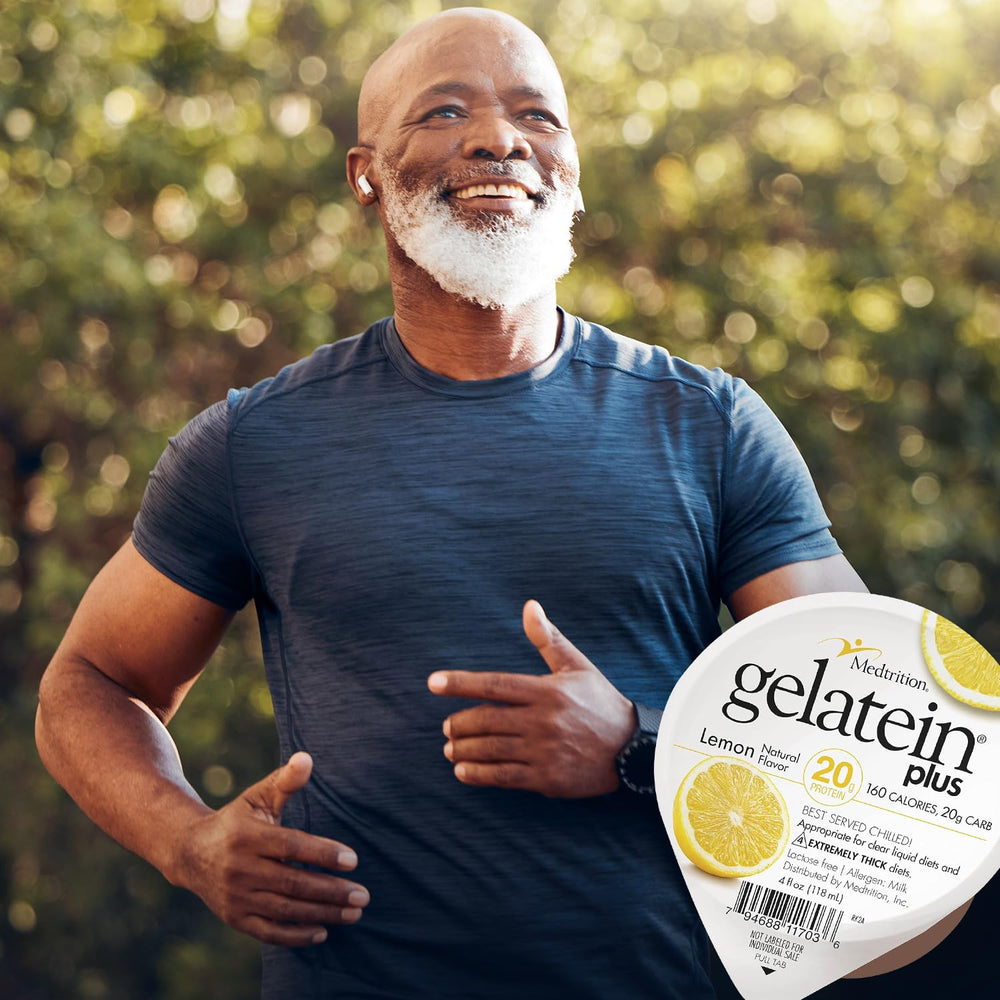 Medtrition ProSource Gelatein Plus Lemon on a clear liquid diet plan context.