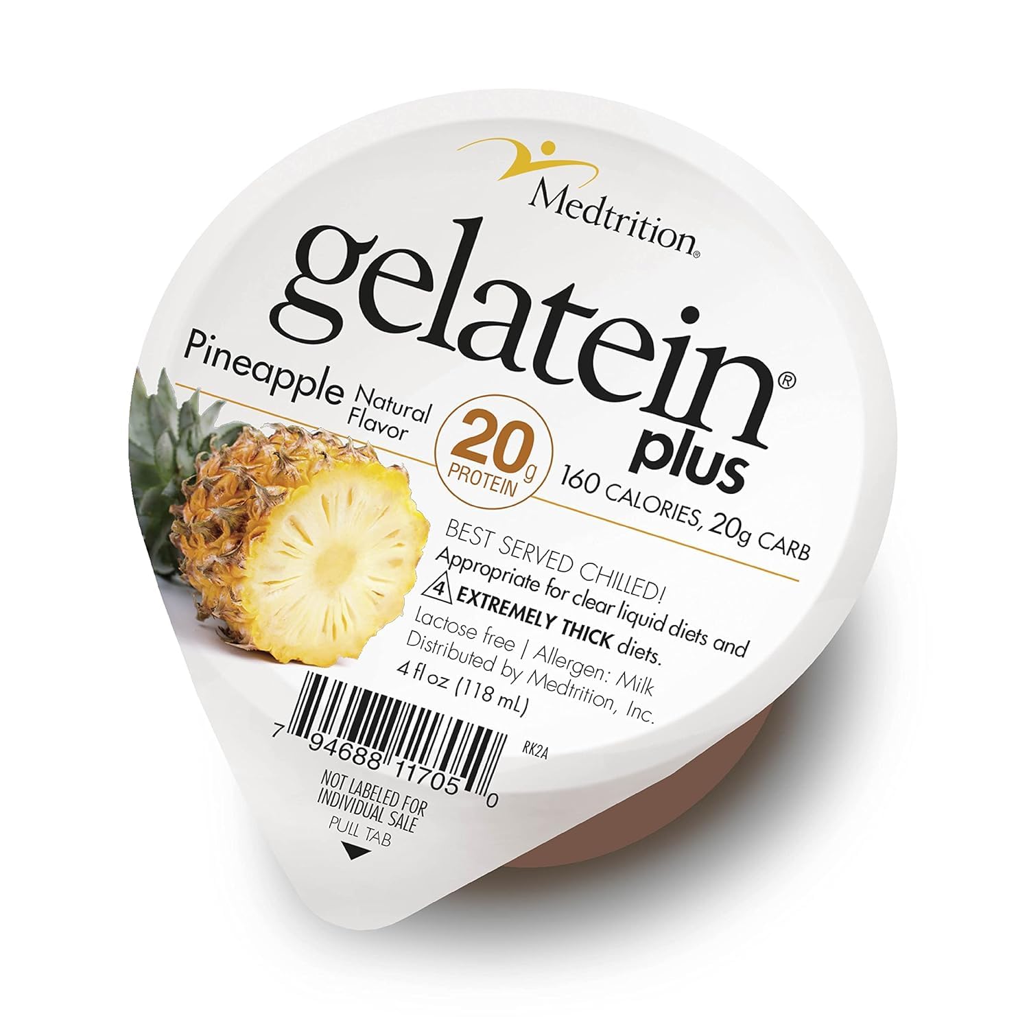 Medtrition ProSource Gelatein Plus Pineapple canister for convenient high-protein nutrition