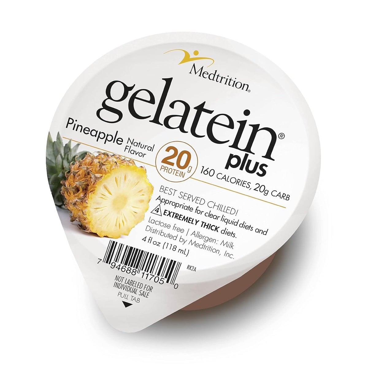 Medtrition ProSource Gelatein Plus Pineapple canister for convenient high-protein nutrition