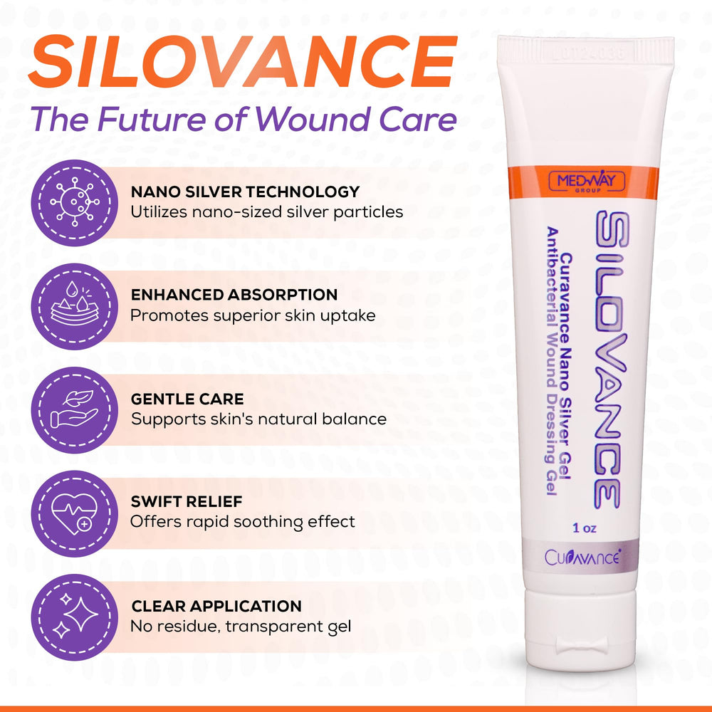 Clear gel on skin showing cooling relief for minor wounds.