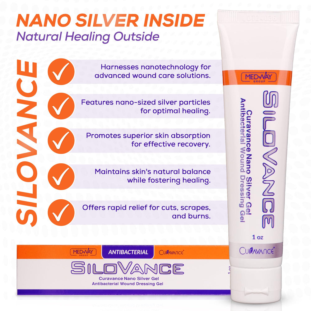 Transparent gel layer being spread evenly over skin.