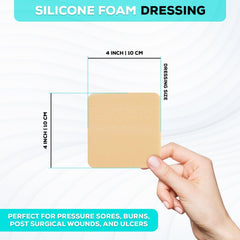 MedVance easy-apply silicone dressing demonstrated for quick, comfortable changes