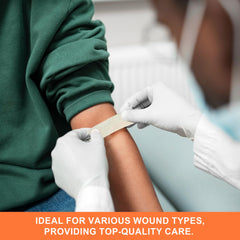 MedVance multi-use dressing suitable for wounds, ulcers, burns, and minor trauma