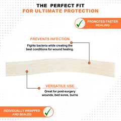 MedVance sterile, individually wrapped dressings support hygiene in clinical settings