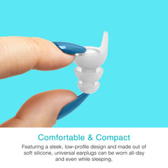 Compact plastic carrying case included for safe transport