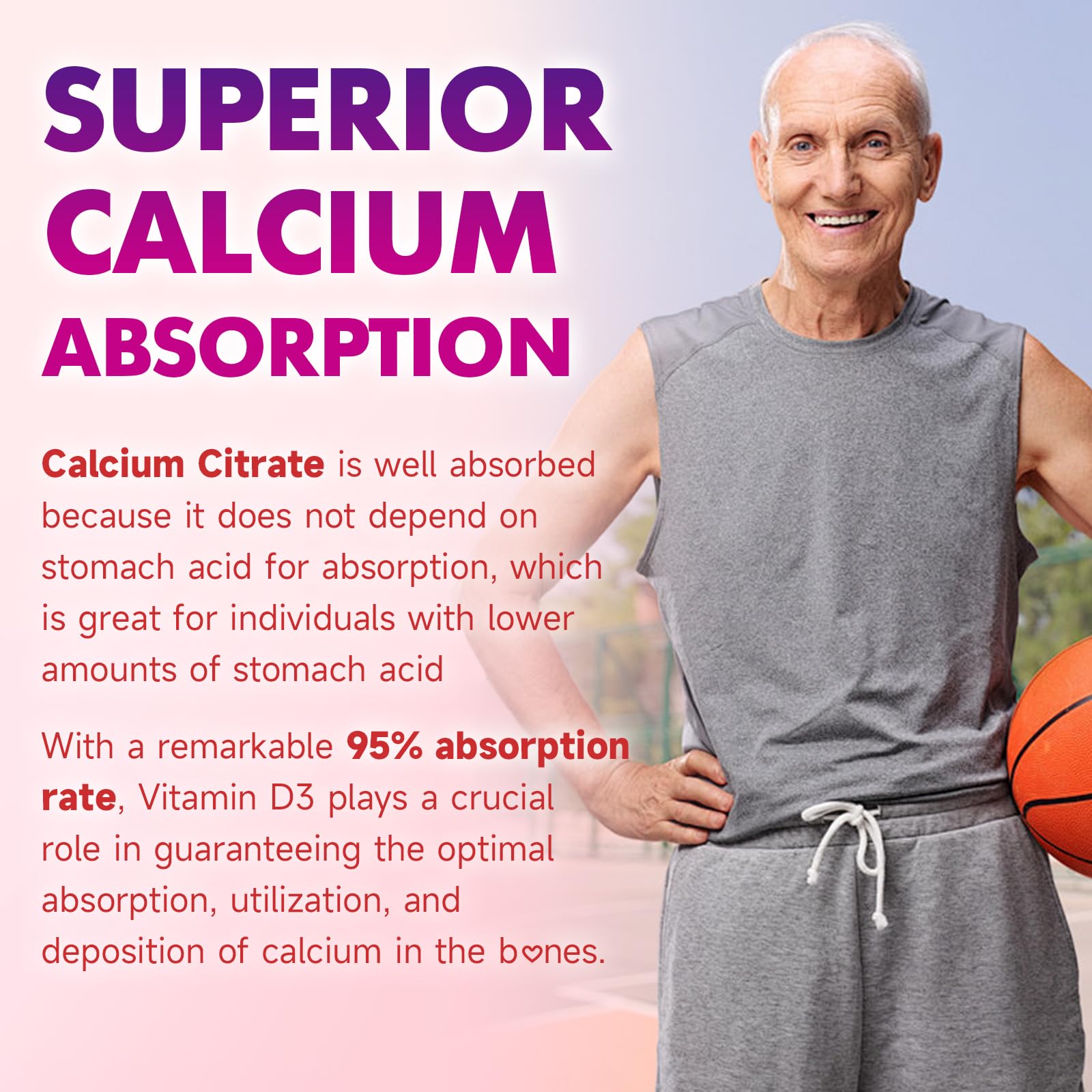 MEENCCD Calcium Citrate Gummies Raspberry on morning table suggests simple daily routine.