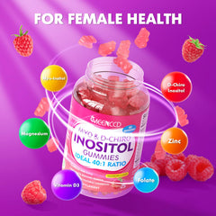 MEENCCD bottle label with 40:1 inositol ratio for balanced support